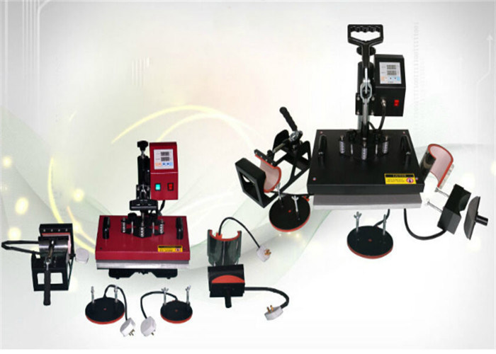 TH Series Manual Heat Transfer Machine Combo 6In 1 Sublimation Heat