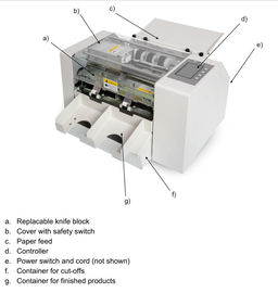 320mm Lable Die Cut Sticker Printer And Cutter Machine For Business Card